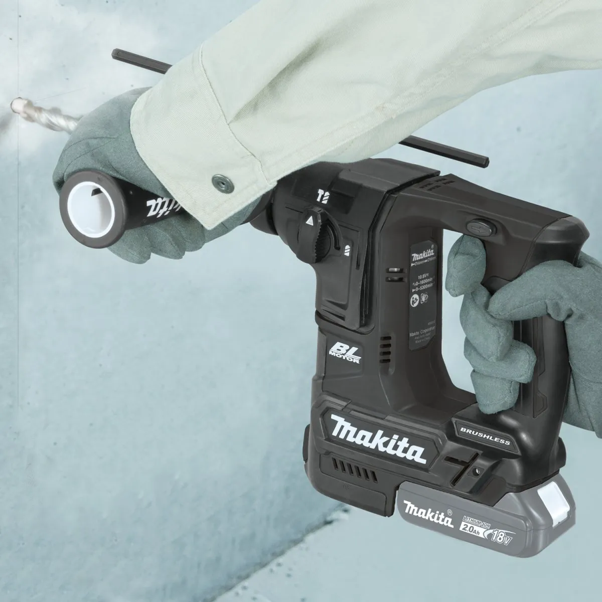 18V LXT® Lithium-Ion Sub-Compact Brushless Cordless 11/16" Rotary Hammer, Accepts SDS-PLUS Bits