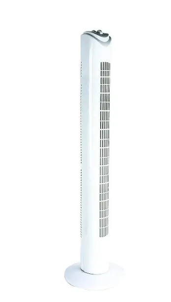 31'' White Tower Fan 3 Speed Settings 40W TF5436 (Parcel Rate)