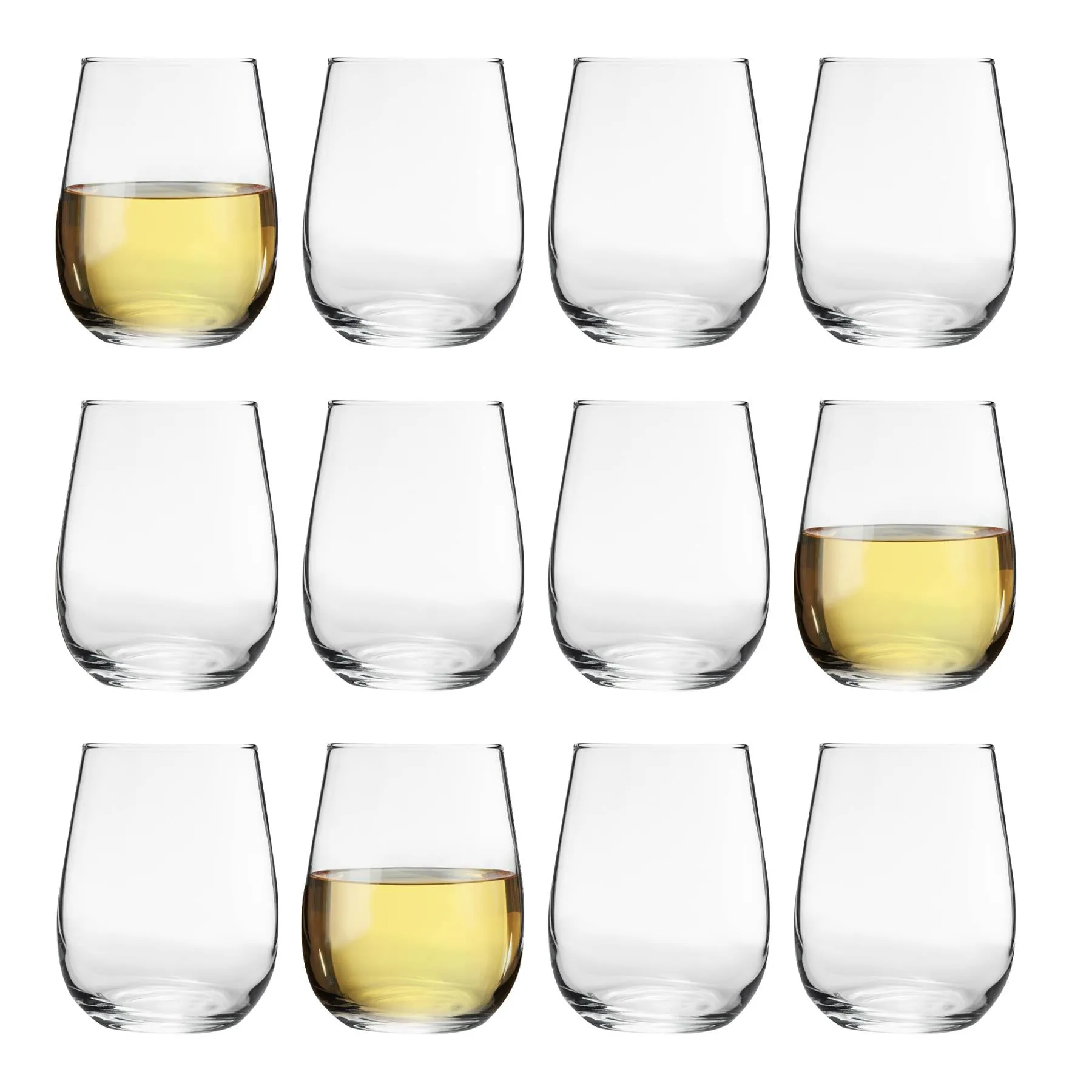 360ml Corto Stemless Wine Glasses - By Argon Tableware