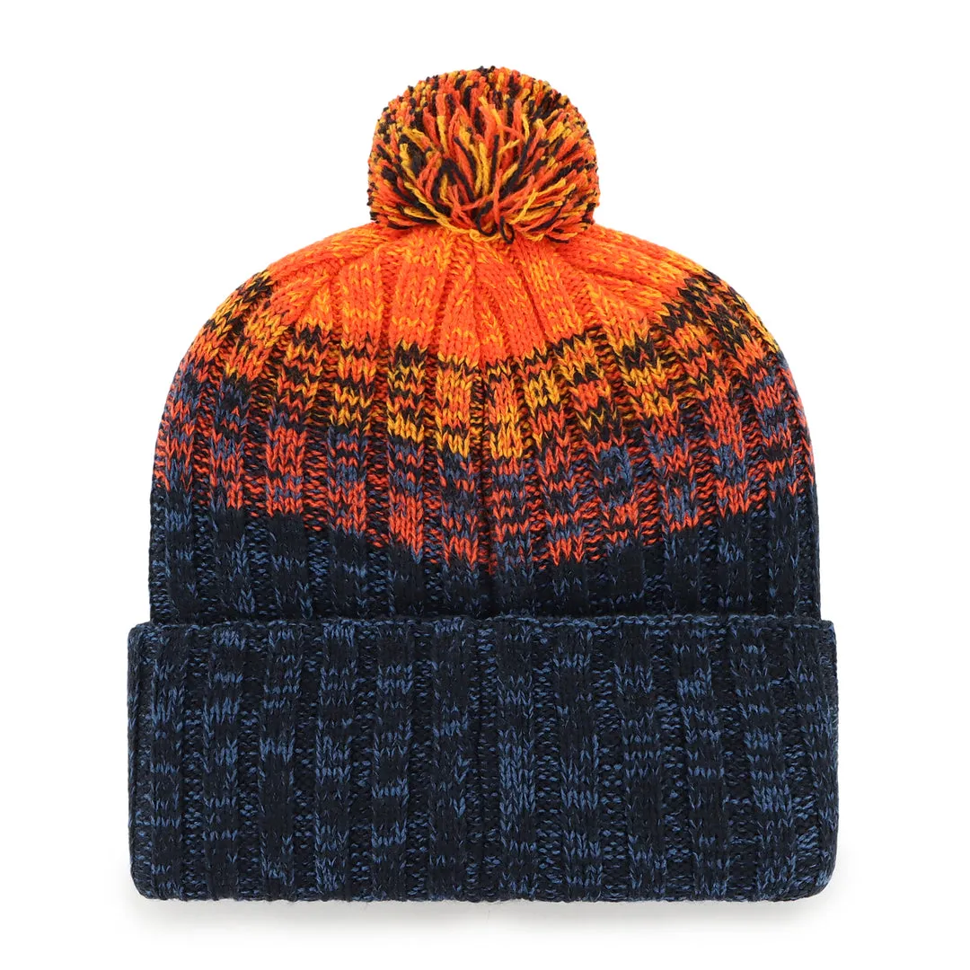 '47 Brand Men's NHL Edmonton Oilers Cascade Cuffed Pom Knit Toque