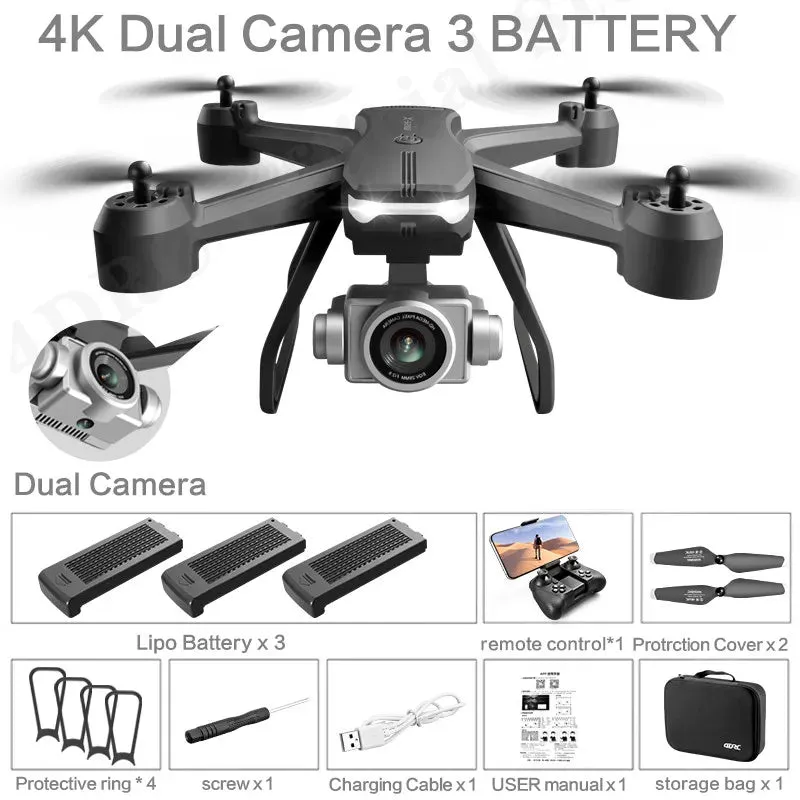 4DRC V14 Drone 4K HD Dual Camera 6K WIFI FPV Height Hold Dron RC Helicopter Professional Mini Quadcopter Toys