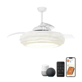 52" Jaipur Smart Fan with LED Light