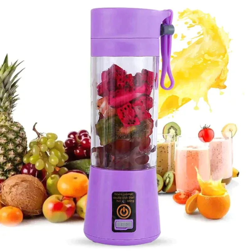 6 blade portable juicer