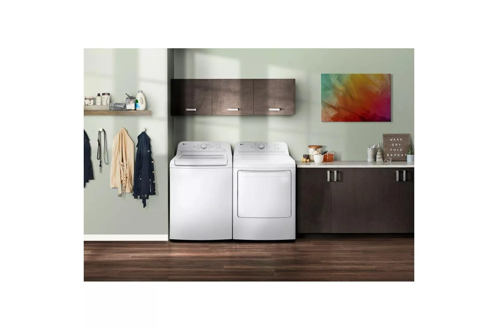 7.3 cu. ft. Rear Control Gas Energy Star Dryer with Sensor Dry - (DLG6101W)