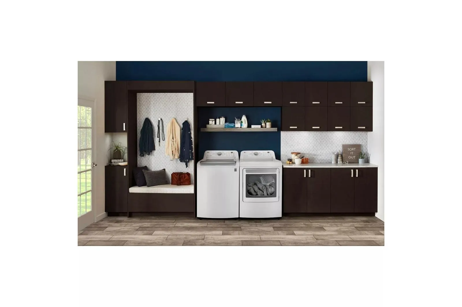 7.3 cu. ft. Ultra Large Capacity Electric Dryer with Sensor Dry Technology - (DLE7150W)