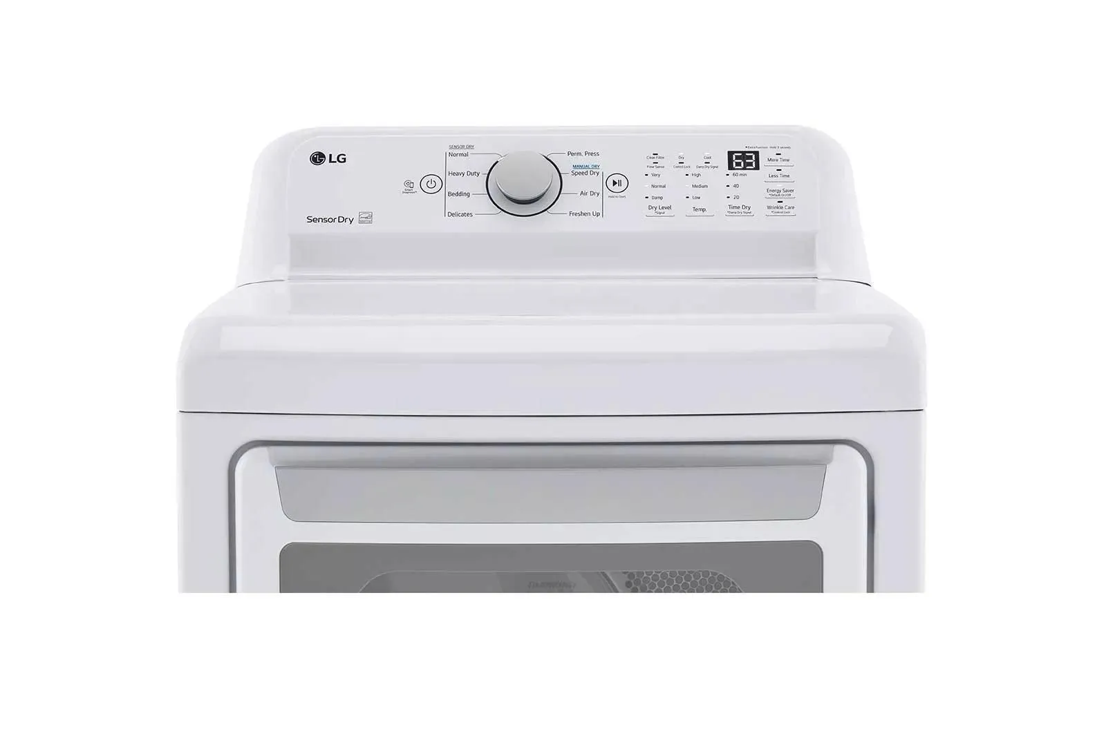 7.3 cu. ft. Ultra Large Capacity Electric Dryer with Sensor Dry Technology - (DLE7150W)