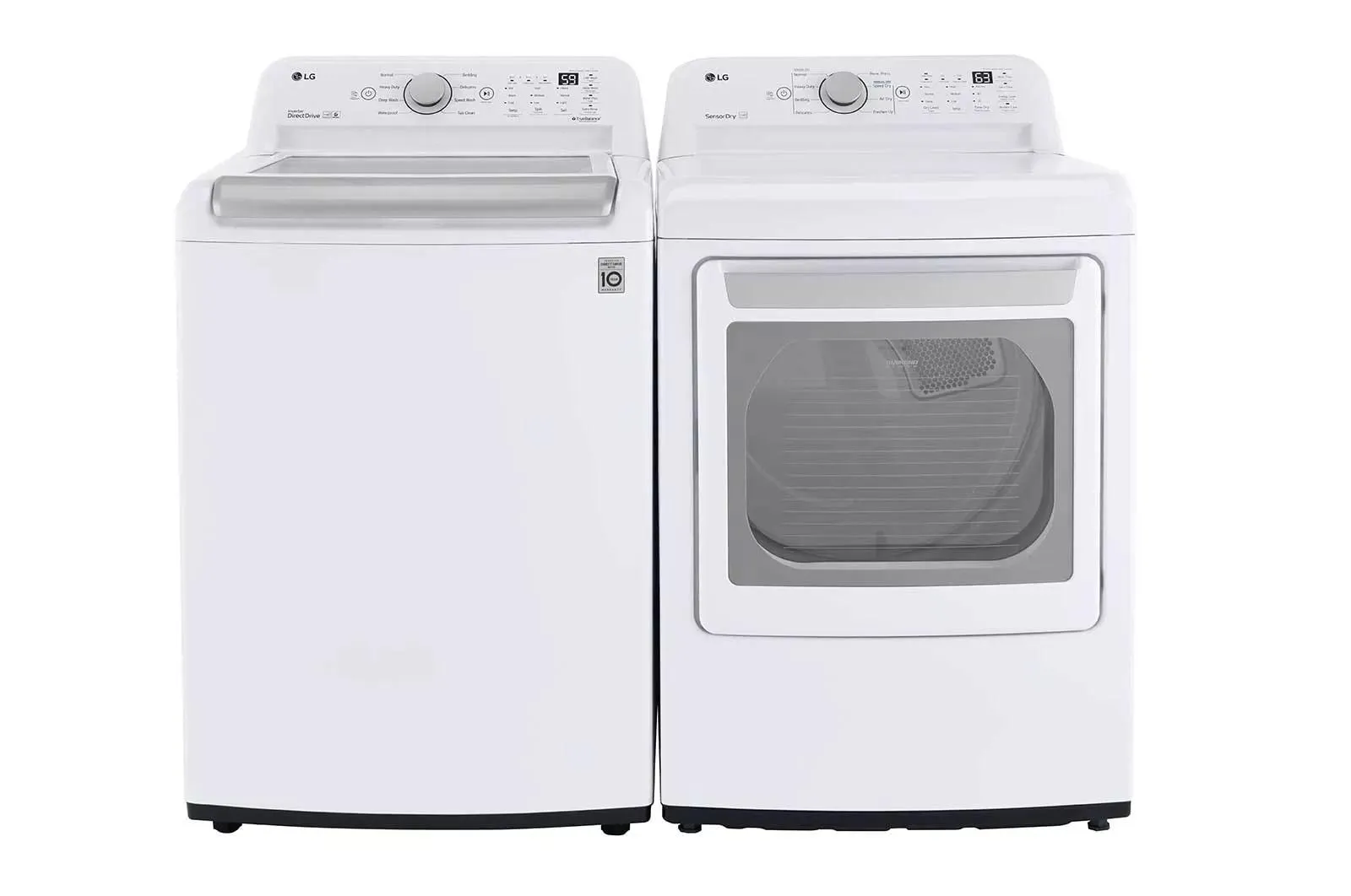 7.3 cu. ft. Ultra Large Capacity Gas Dryer with Sensor Dry Technology - (DLG7151W)