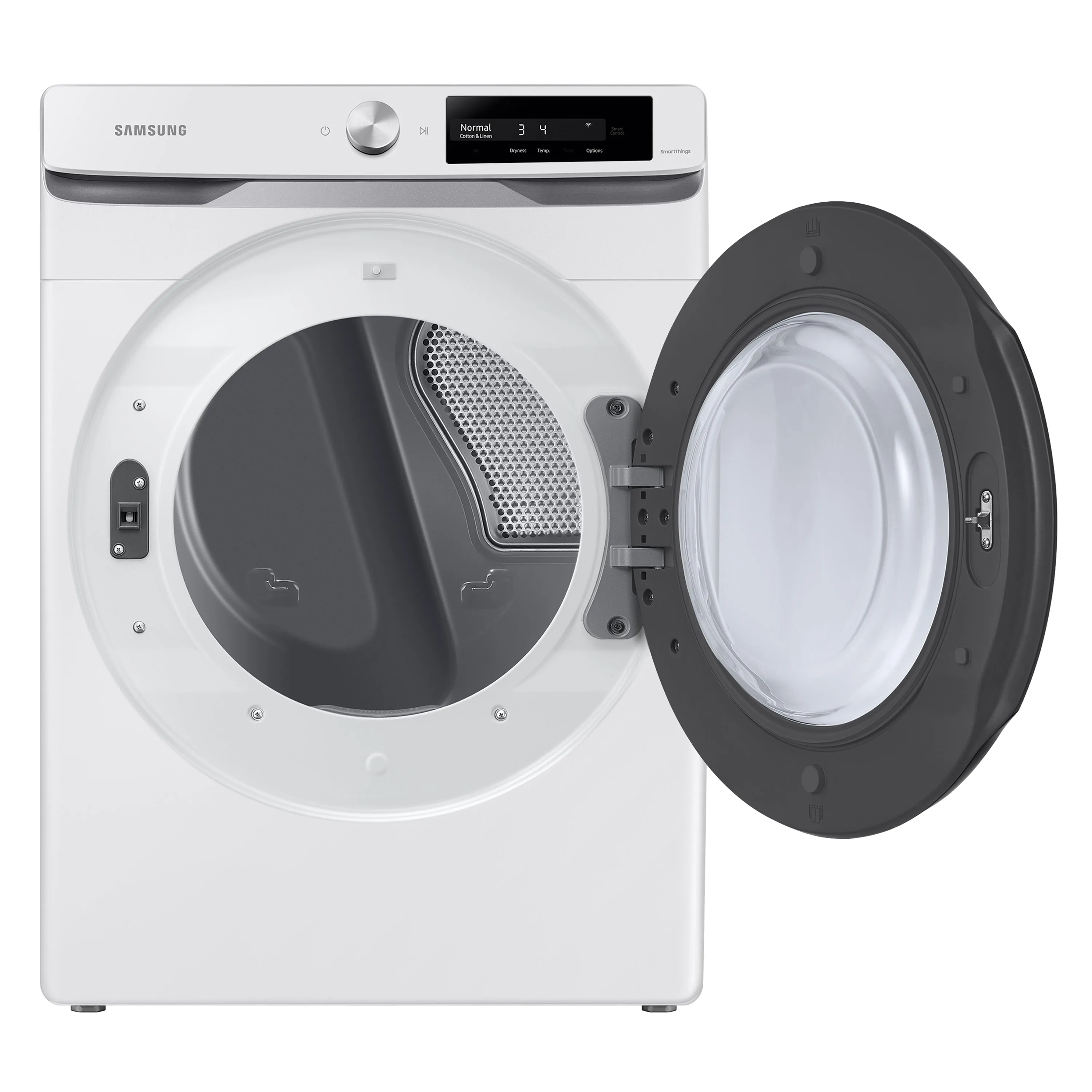 7.5 cu. ft. Smart Dial Electric Dryer with Super Speed Dry in White - (DVE45A6400W)