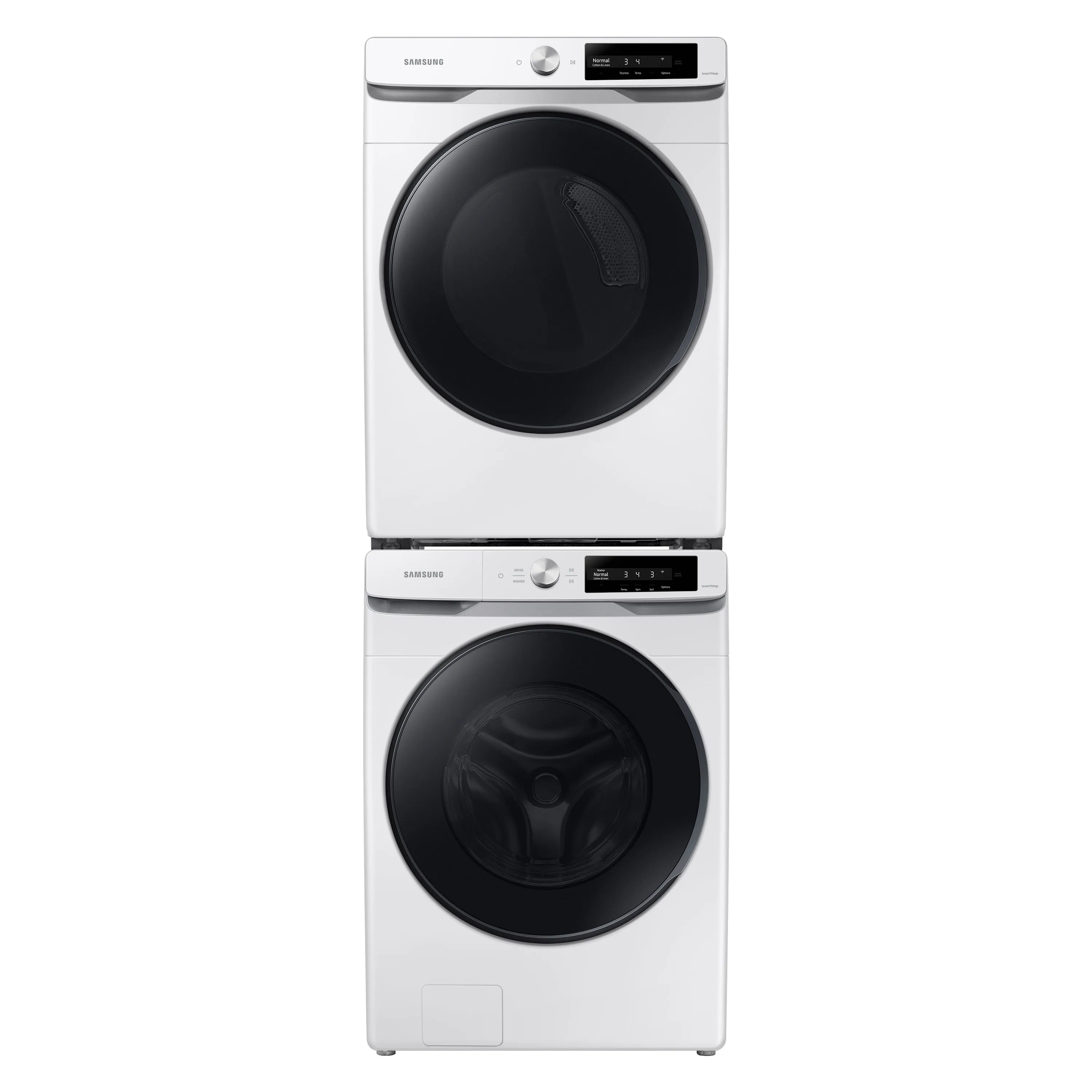 7.5 cu. ft. Smart Dial Electric Dryer with Super Speed Dry in White - (DVE45A6400W)