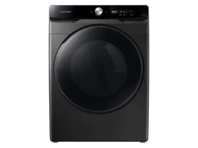 7.5 cu. ft. Smart Dial Gas Dryer with Super Speed Dry in Brushed Black - (DVG45A6400V)