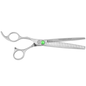 7" 21T Straight Left-Handed Chunker Shears by PetStore.Direct