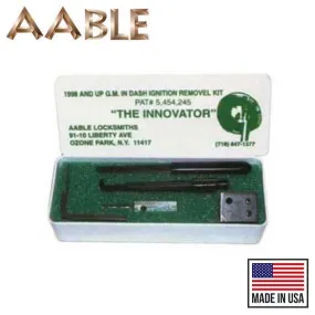 AABLE - 1998-Present GM In-Dash Ignition Removal Kit - 10 Wafer