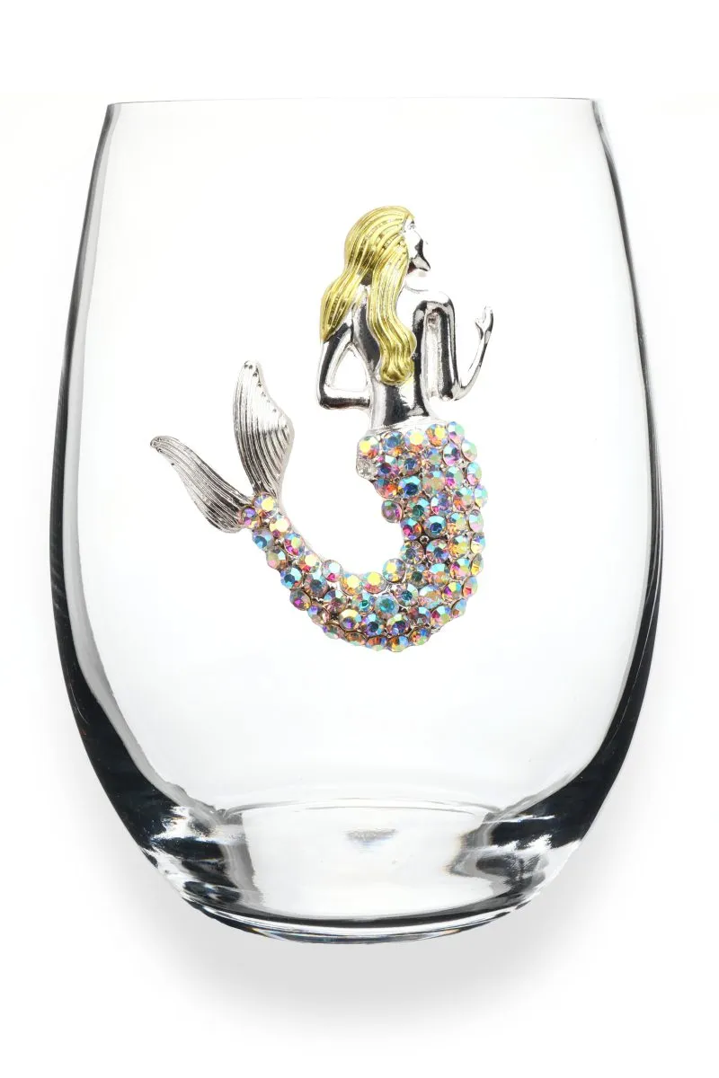 AB MERMAID JEWELED STEMLESS