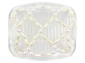 African Butterfly Hair Comb - Ndalena Clear 104