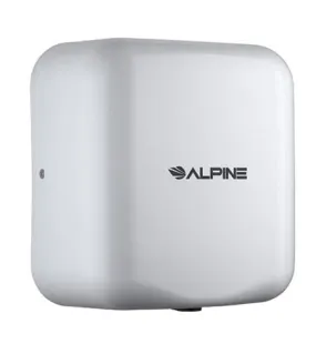 Alpine ALP400-10-WHI Hemlock High Speed, Commercial Hand Dryer, White, 120V