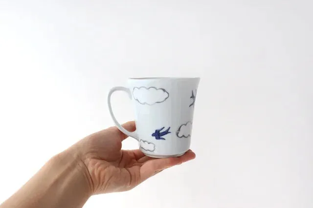 Arita Yaki(ware) Tea Coffee Mug Cup - Swallow