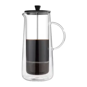 Aroma Clear Double Wall Glass French Press Coffee Maker