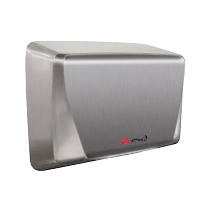 ASI® 0199-2-93 TURBO ADA™, 208-240V, Satin Stainless Steel, Surface-Mounted ADA Compliant, Automatic High Speed Hand Dryer