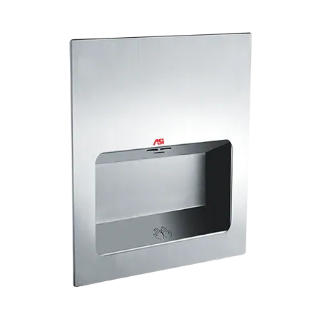 ASI Turbo-Tuff 0135-3 Fully Recessed Automatic High Speed Hand Dryer (277V) -Ada Compliant