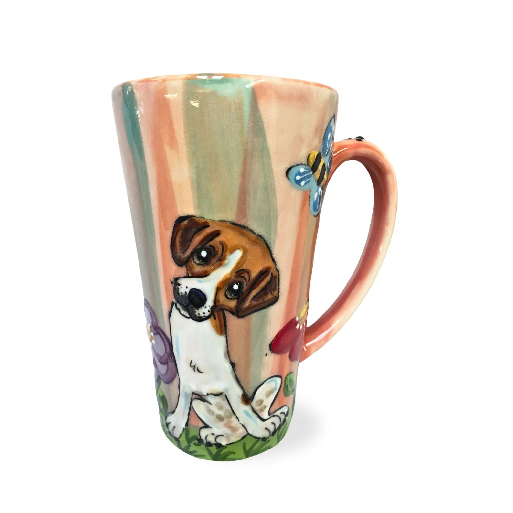 Beagle Blossom Whimsy Mug