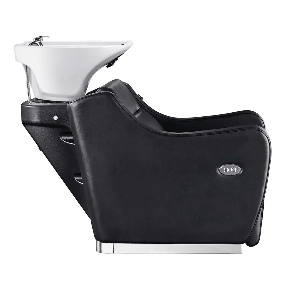 Beauty Salon Backwash Basin Chair -adjustable leg rest extension Callisto