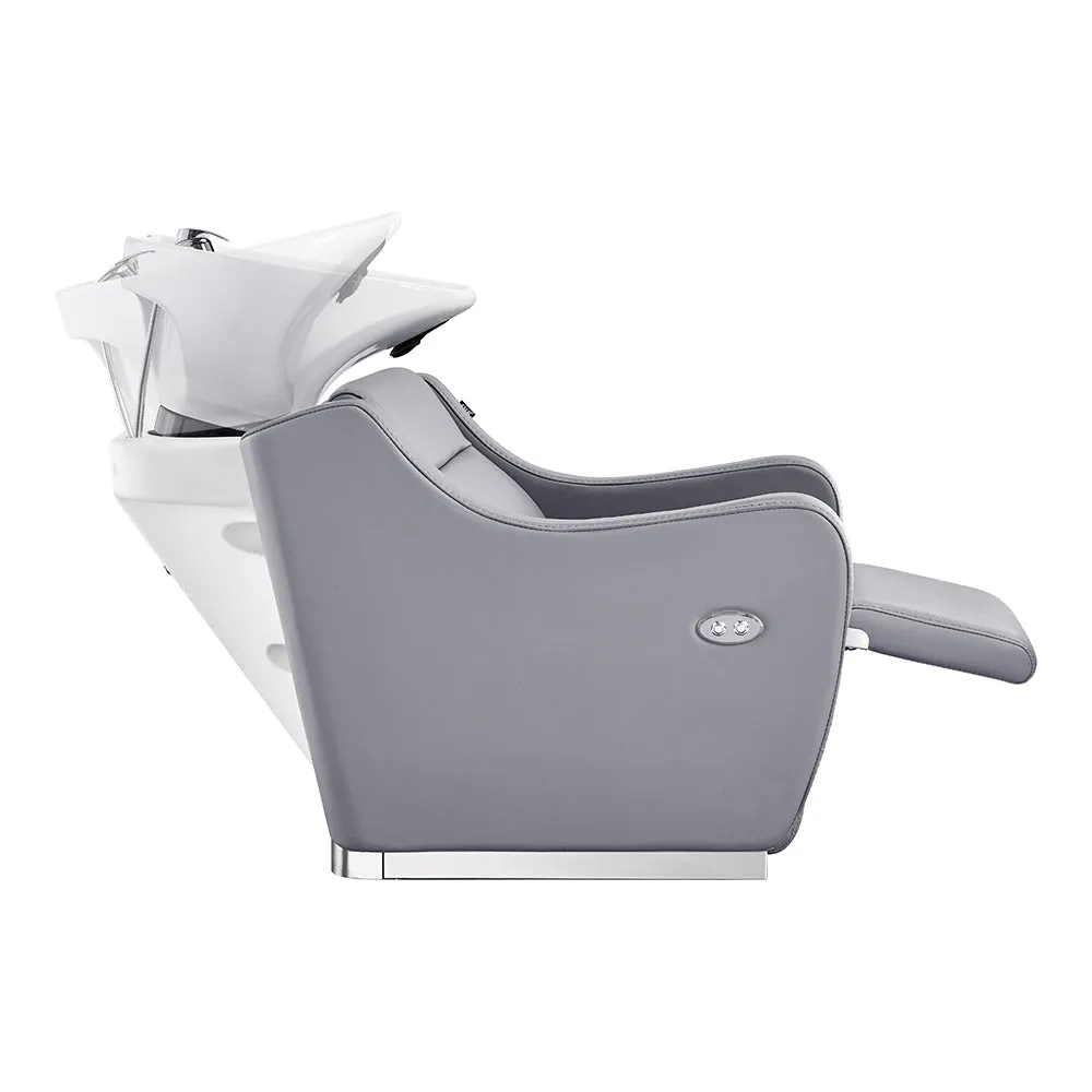 Beauty Salon Backwash Basin Chair -adjustable leg rest extension Callisto