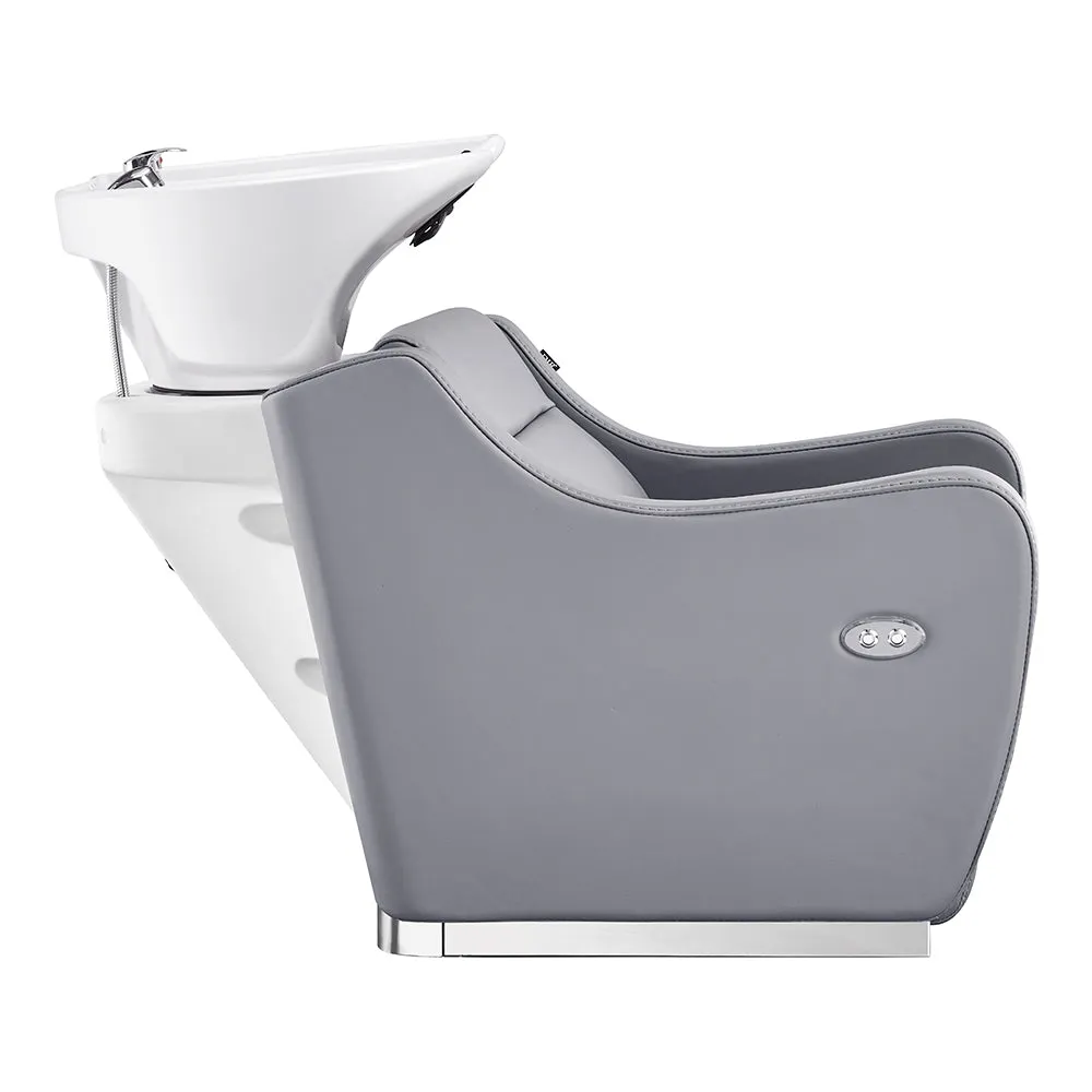 Beauty Salon Backwash Basin Chair -adjustable leg rest extension Callisto