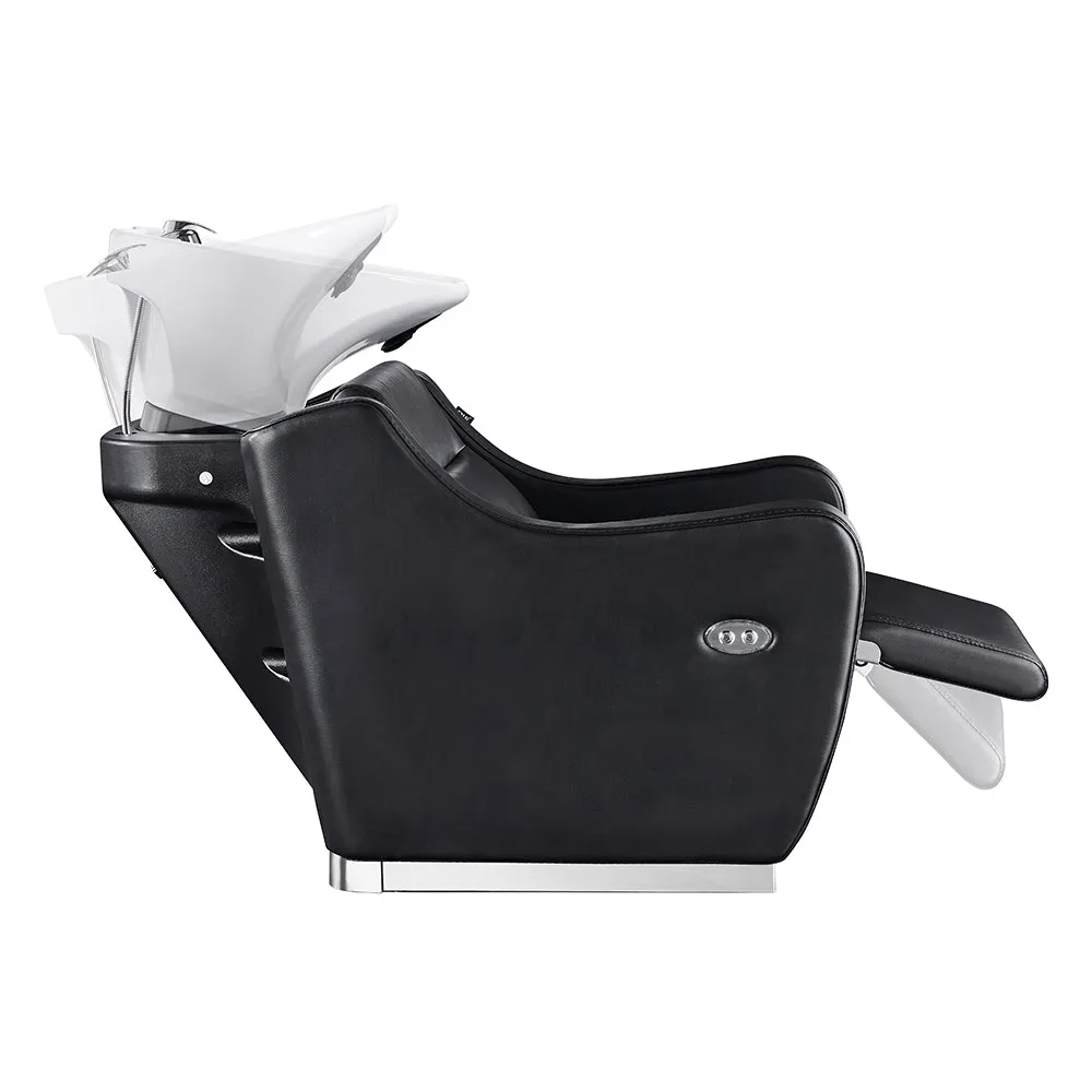 Beauty Salon Backwash Basin Chair -adjustable leg rest extension Callisto