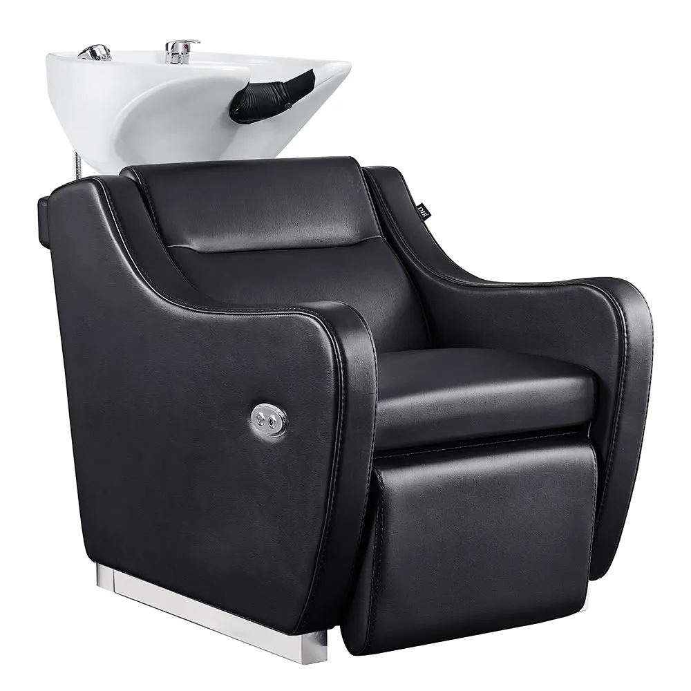 Beauty Salon Backwash Basin Chair -adjustable leg rest extension Callisto