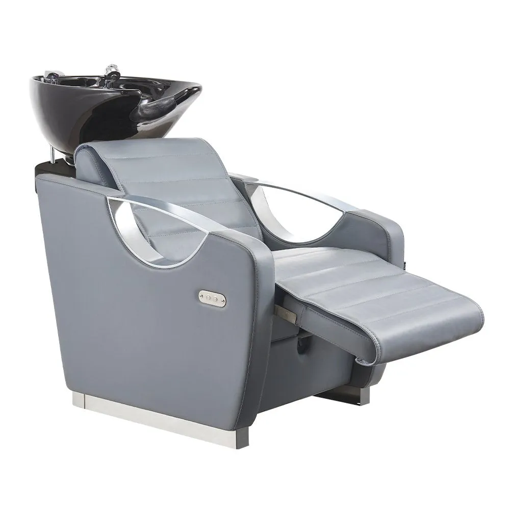 Beauty Salon Backwash Basin Chair -adjustable leg rest extension Victoria