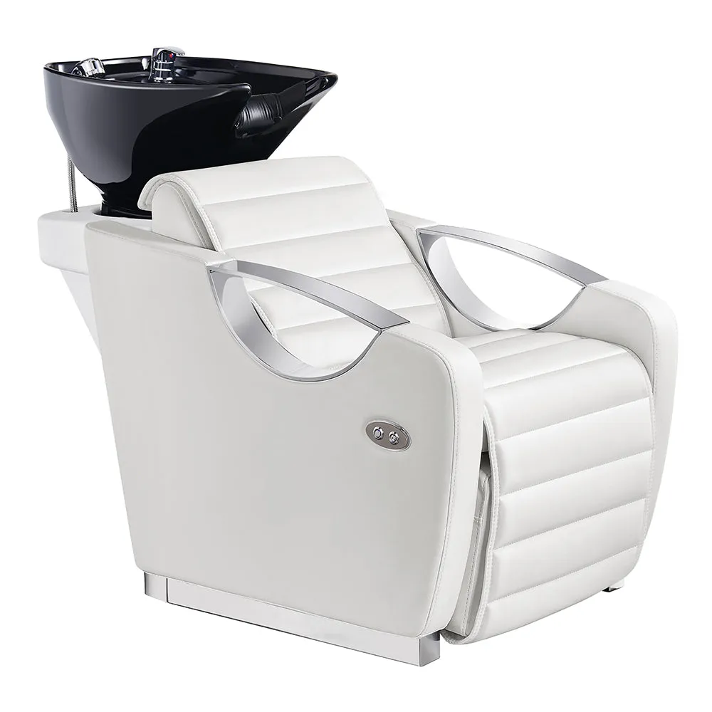 Beauty Salon Backwash Basin Chair -adjustable leg rest extension Victoria