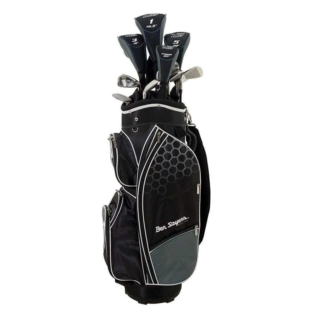 Ben Sayers M8 13-Piece Cart Bag Package Set - Black - Steel