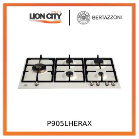 Bertazzoni P905LHERAX 90cm Gas Hob with Lateral Dual Wok