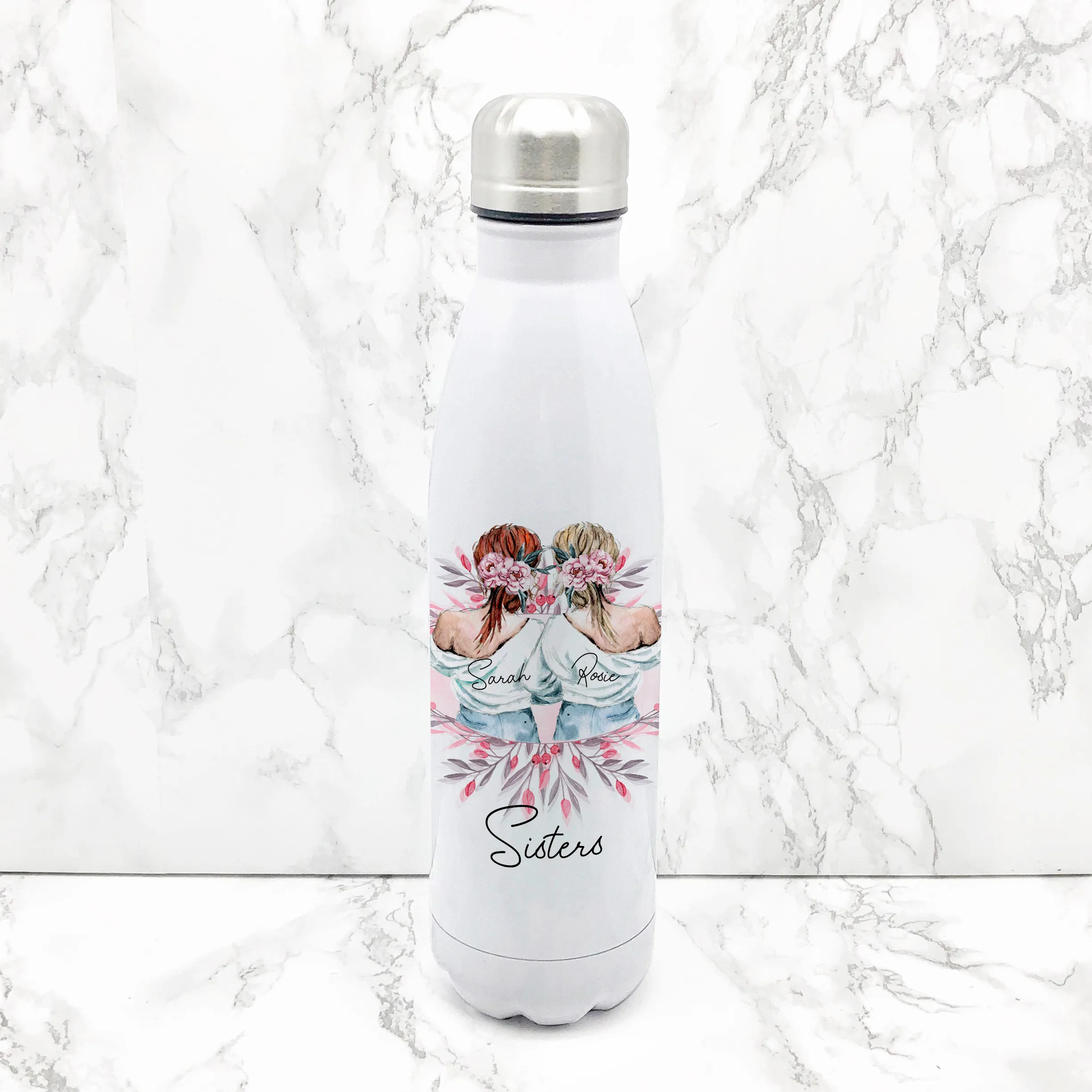 Best Friends Personalised Travel Flask