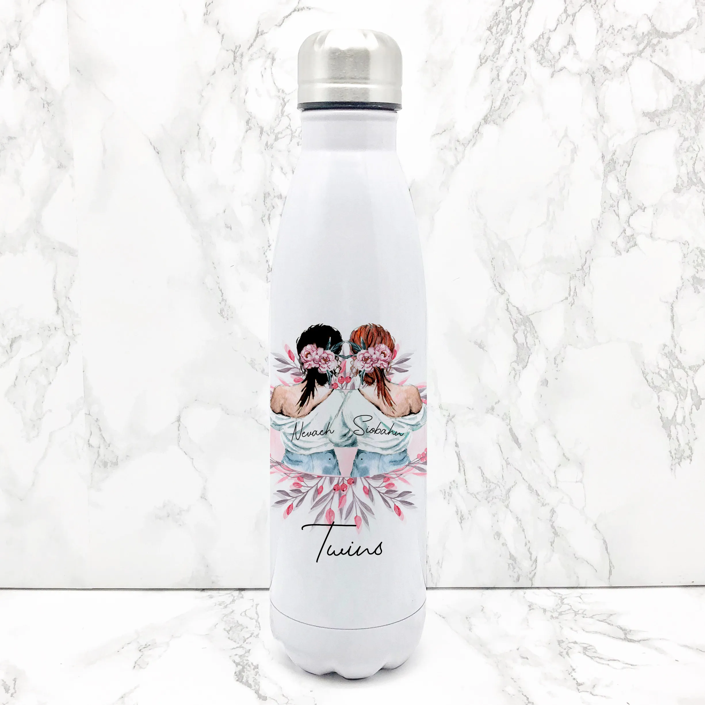 Best Friends Personalised Travel Flask