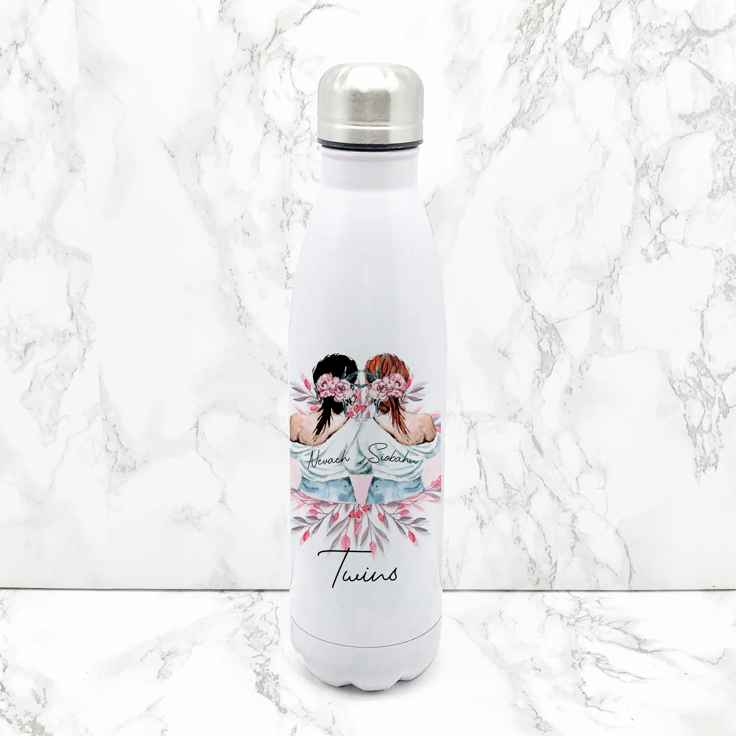 Best Friends Personalised Travel Flask