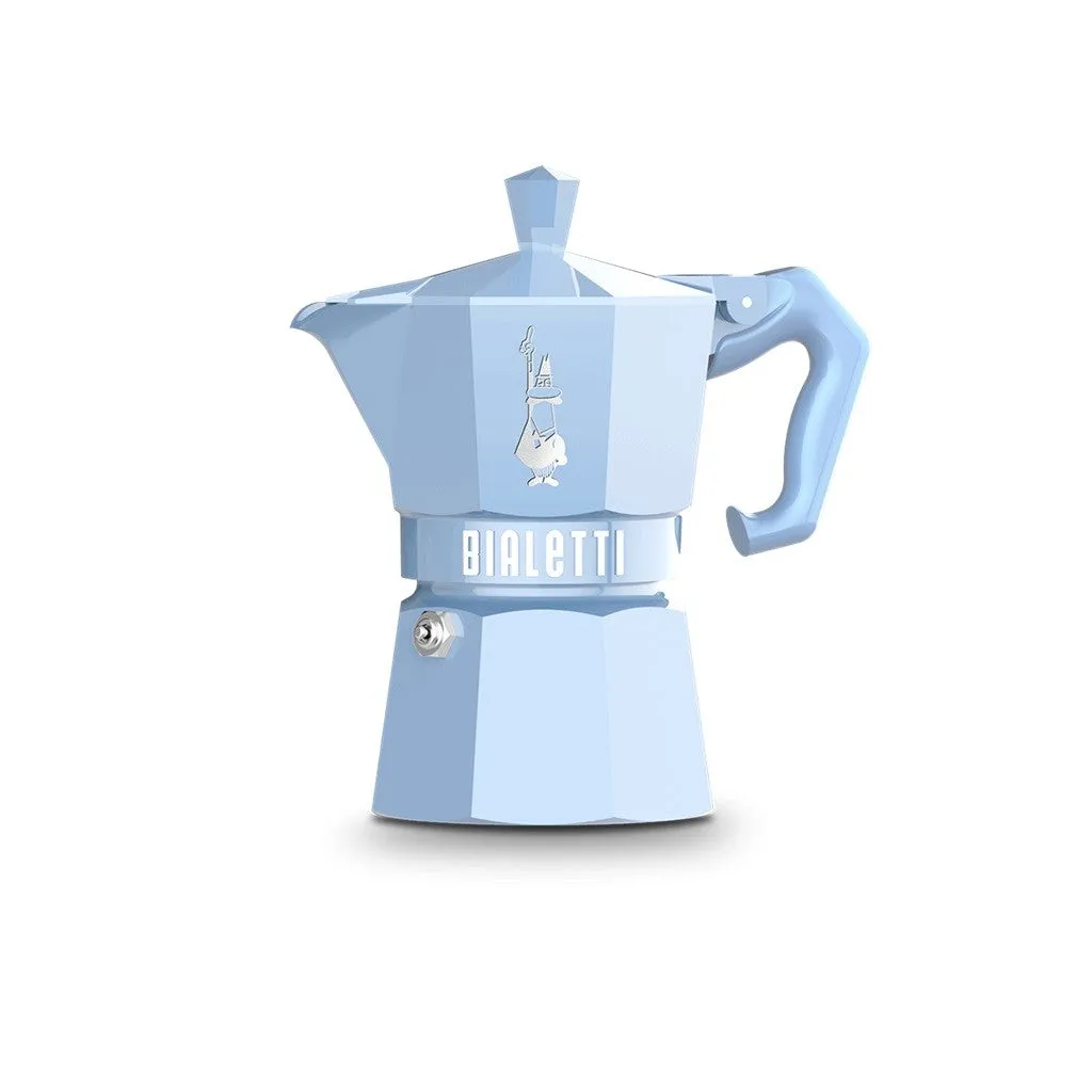 Bialetti Exclusive Moka Light Blue 6 Cup