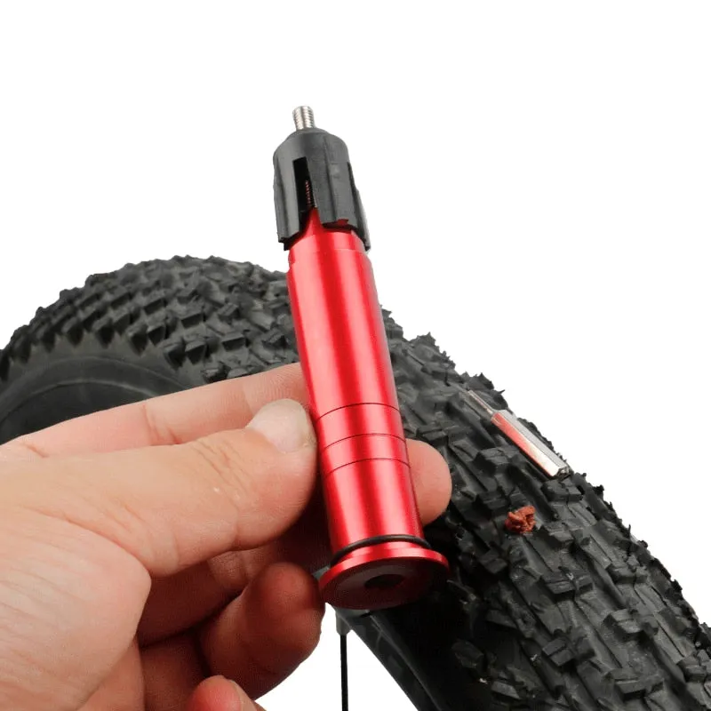 Bicycle Repaire Tires Bar End Hidden Tool Components Integrated Bicycle Tubeless Tire Fast Repair Kit for MTB and Road Bike