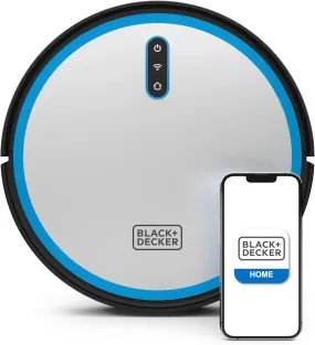 Black & Decker Auto Charging HEPA Filter Pet Robotic Vacuum - Certified Refurbished Grade B