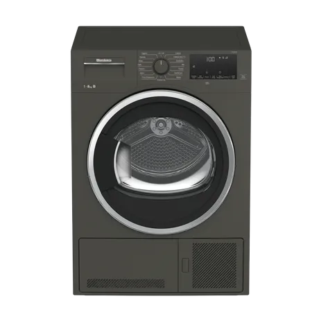 Blomberg LTK38030G 8kg Condenser Tumble Dryer Graphite