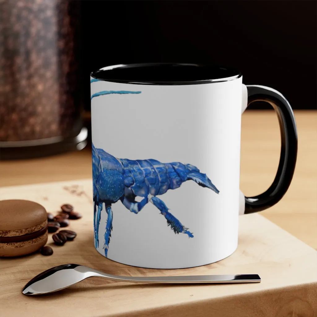 Blue Crawfish Accent Mug