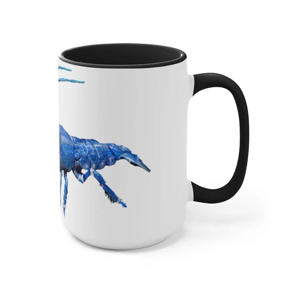 Blue Crawfish Accent Mug