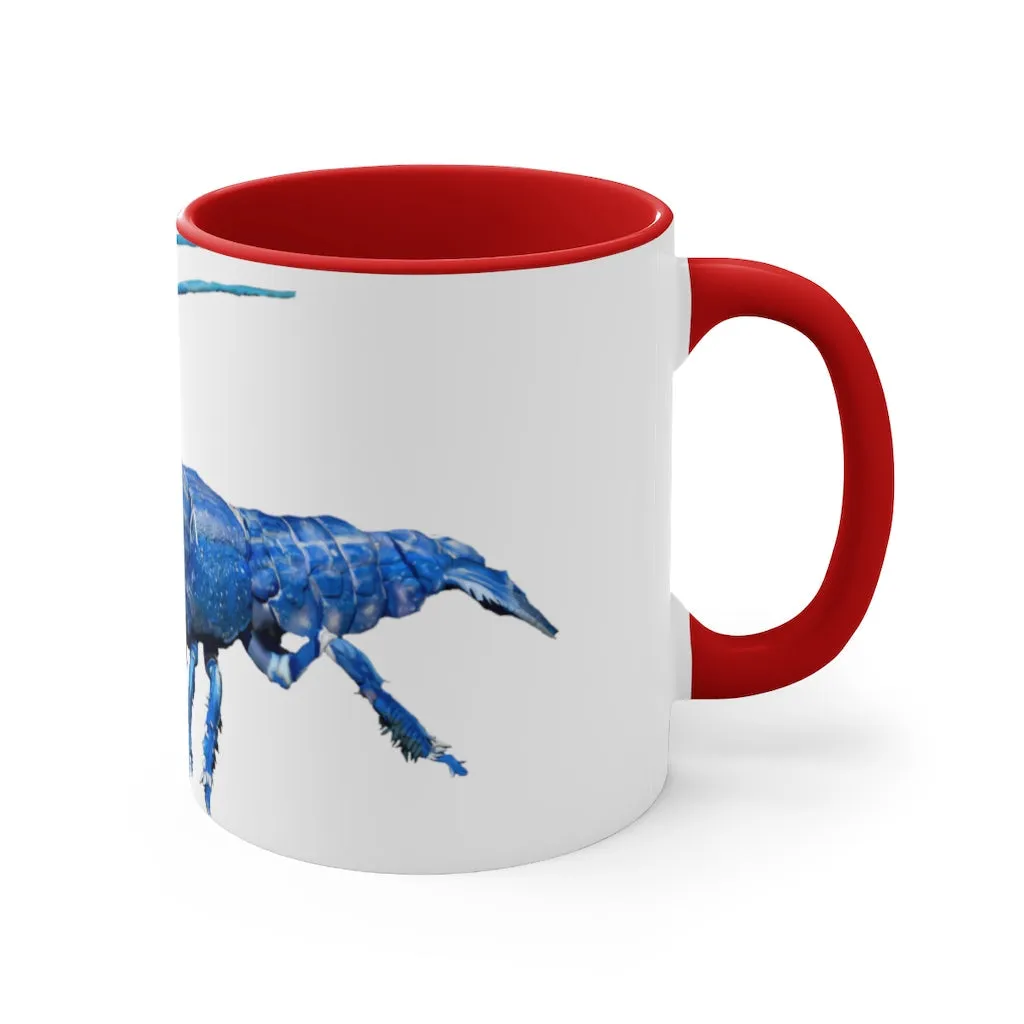 Blue Crawfish Accent Mug