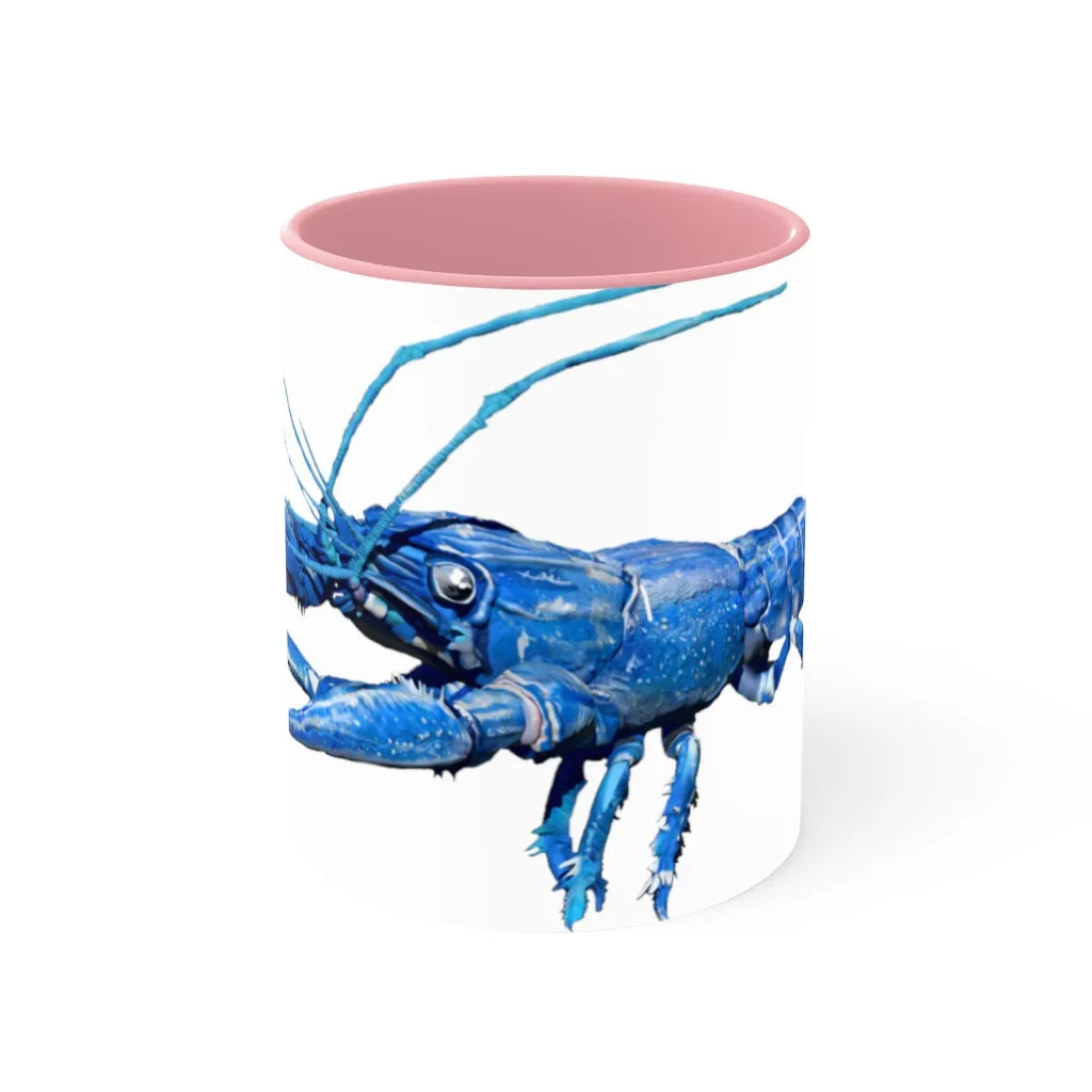 Blue Crawfish Accent Mug