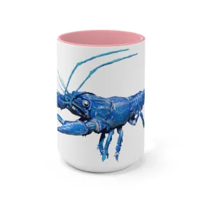 Blue Crawfish Accent Mug