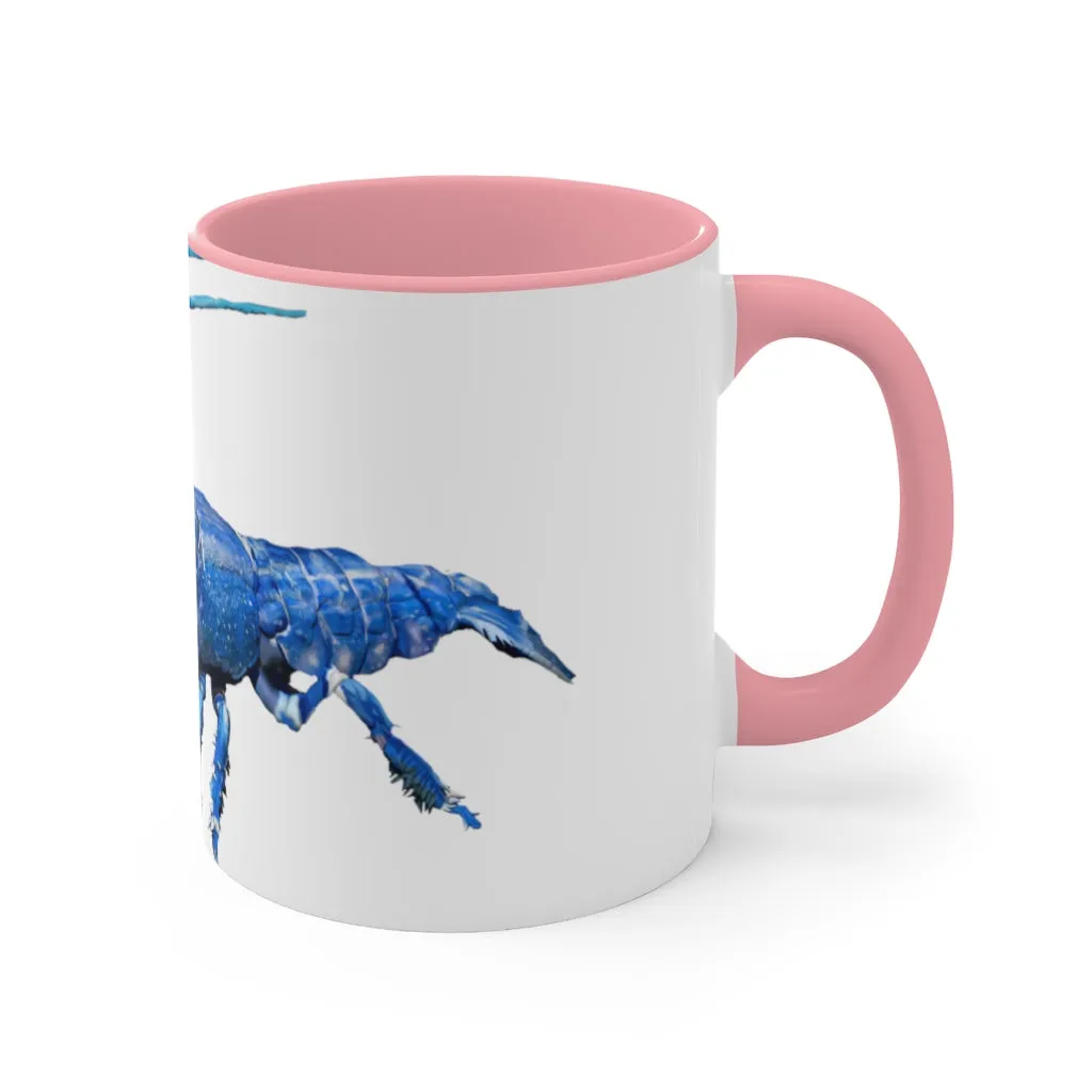 Blue Crawfish Accent Mug