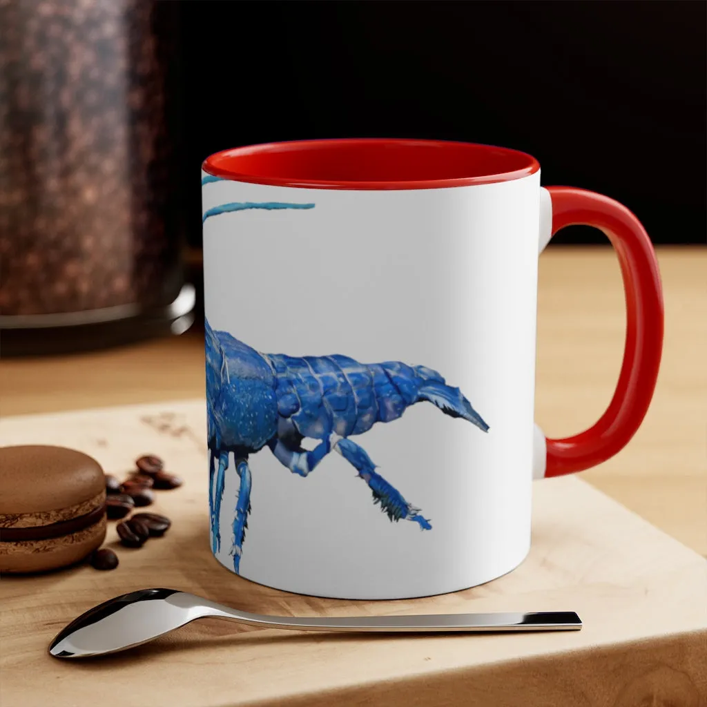 Blue Crawfish Accent Mug