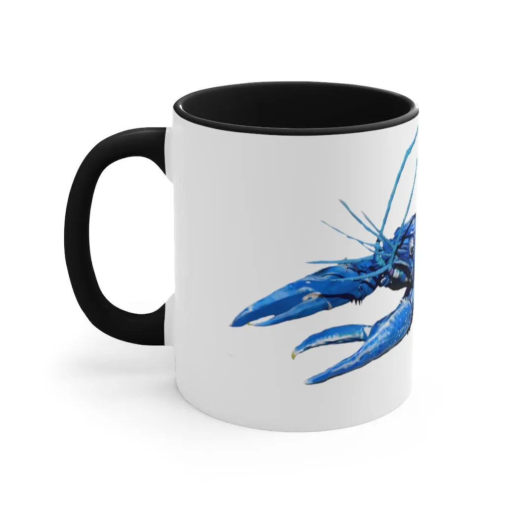 Blue Crawfish Accent Mug