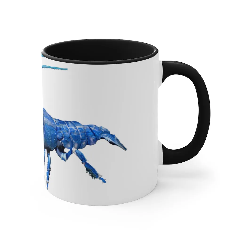 Blue Crawfish Accent Mug