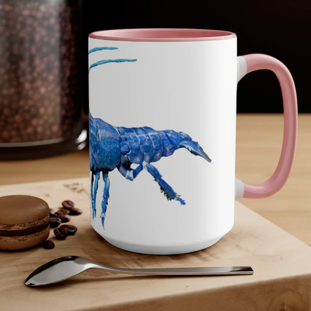 Blue Crawfish Accent Mug